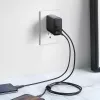 Caricabatterie da parete 2xUSB Power Delivery (1xUSB A+1xUSB C) 5.4A 30W Dynamic Detect PA-D1