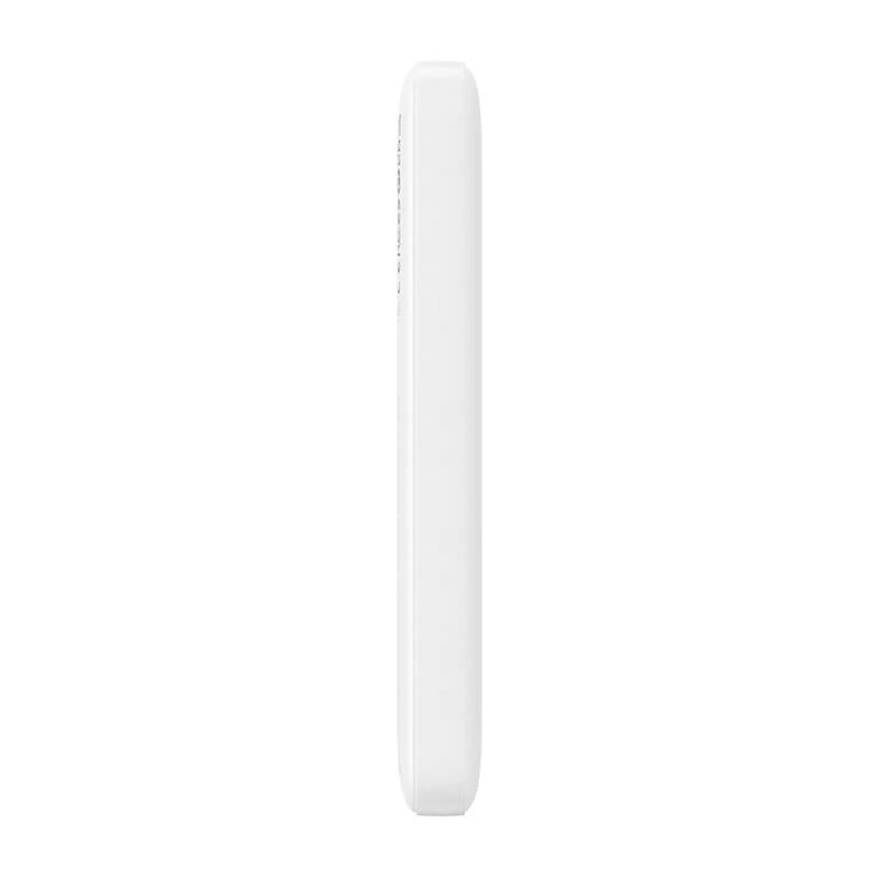Powerbank Baseus Airpow litio-polimero 10000 mAh 20 W bianco
