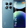 Xiaomi Redmi Note 14 Pro 4G smartphone 8 GB RAM 256 GB, 6,67" AMOLED, 200 MP, 5500 mAh, Dual SIM ibrida, Android 14, blu oceano