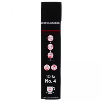 Filtri per caffè MOCCAMASTER 85022 — filtri in carta, bianco, confezione da 100
