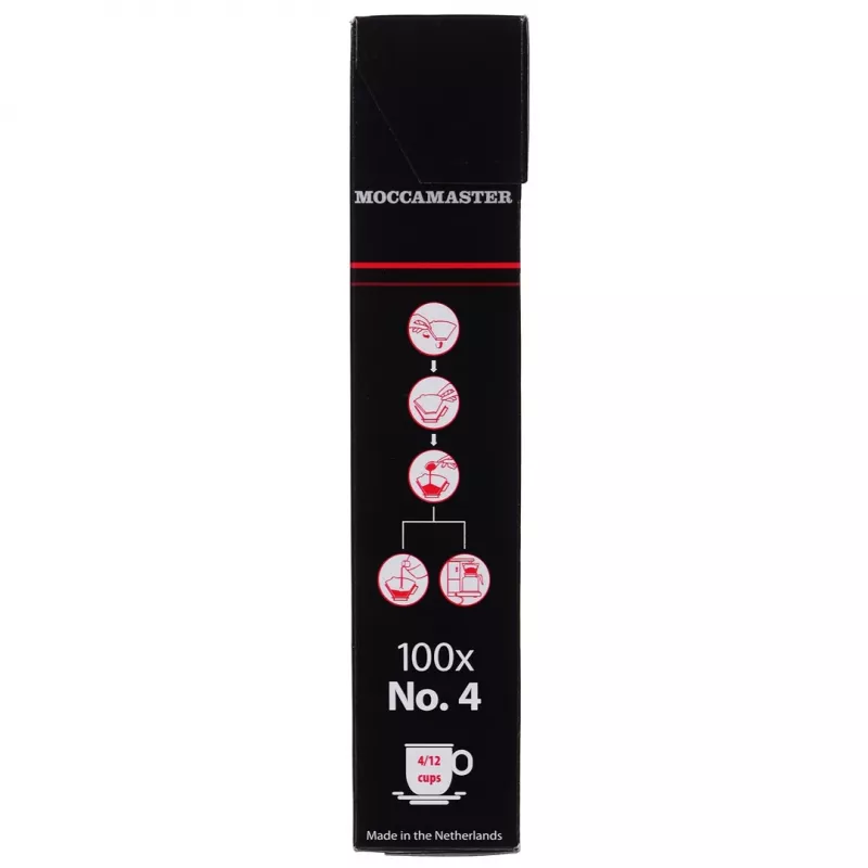 Filtri per caffè MOCCAMASTER 85022 — filtri in carta, bianco, confezione da 100