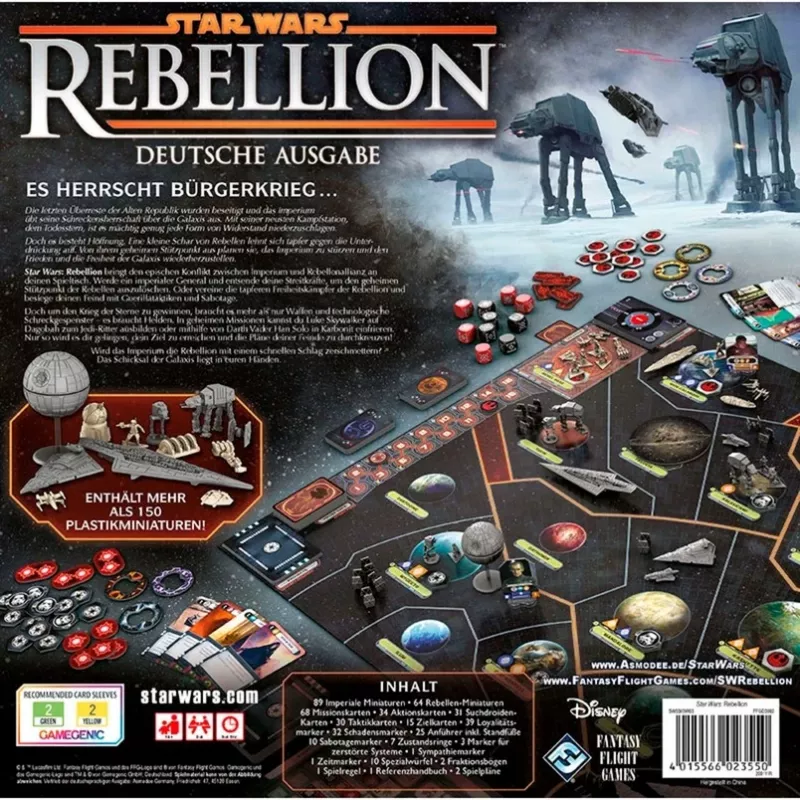 Star Wars Rebellion gioco da tavolo per famiglie