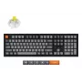 Tastiera meccanica full-size Keychron K10 Max QMK — USB, RF Wireless, Bluetooth, 108 tasti, RGB, nero