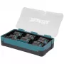 Makita E-16592 chiave a bussola per avvitatore a impulsi set di chiavi a bussola nero, turchese