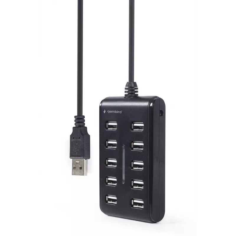 Hub USB Gembird UHB-U2P10P-01 — hub USB 2.0 a 10 porte