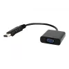 Adattatore DisplayPort a VGA nero