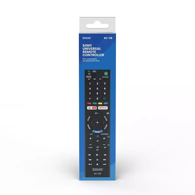 Telecomando TV Savio RC-08 a pulsanti