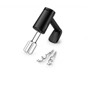 Frullatore a mano Philips HR3781/00 — 500 W, nero, impastare e miscelare, corpo in plastica