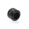 Kit raccordi Alphacool 17475 — raccordi in ottone, nero, Ø 22 mm, H 20 mm