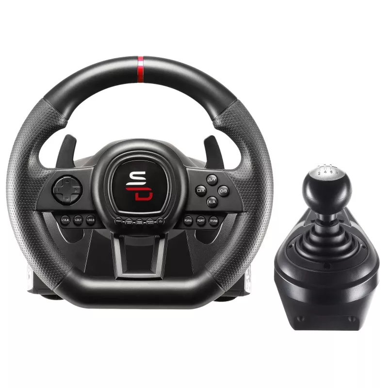 Volante + pedale + joystick Subsonic SA5658 nero USB per PlayStation 4 Xbox One
