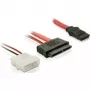DeLOCK - Adattatore Serial ATA - connettore maschio SATA (22 pin) - Micro SATA 16 poli (61695)