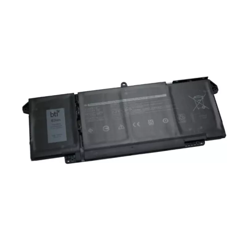 Batteria per Dell Latitude 5320, Triton compatibile 7FMXV — 63 Wh (3941 mAh), 4 celle, 15,2 V, Li-Ion, nero