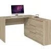 Topeshop BIURKO PLUS SONOMA scrivania per computer color rovere