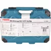 Set utensili manuali E-17980, 231 pezzi blu, con 2 cricchetti reversibili, 1/4 e 1/2, valigetta