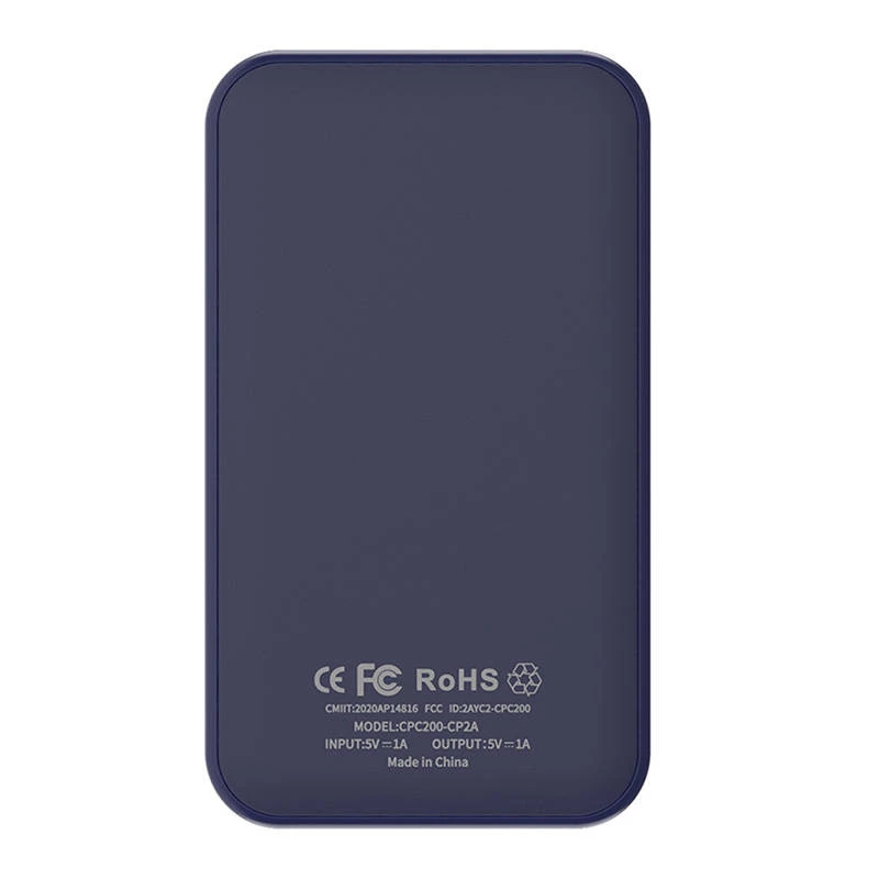 Carlinkit 4.0 CPC200-CP2A adattatore wireless per Apple CarPlay e Android Auto, Wi-Fi 5150-5250/5725-5850 MHz, Bluetooth 5.2, USB-C, blu