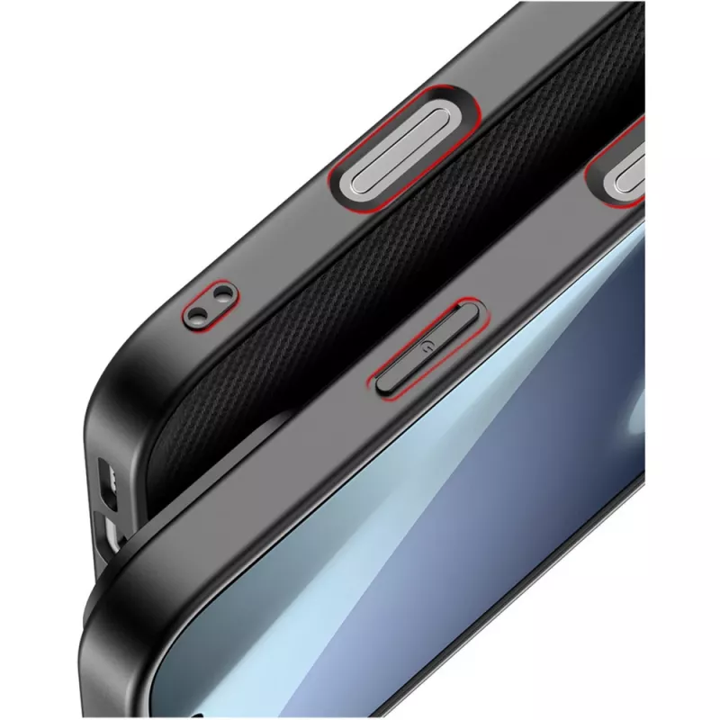 Nevox StyleShell NYLO 2528 Custodia per iPhone 17 Pro, nero