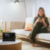 Smart speaker MANTA MTO200B Windy nero — connettività Bluetooth e Wi‑Fi, supporto assistenti vocali