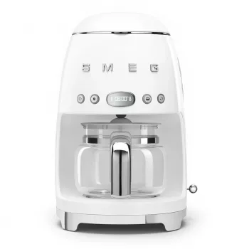 Macchina per caffè filtro Smeg 1,4L DCF02WHEU bianca