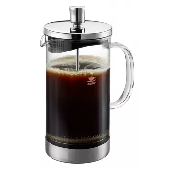 Caffettiera French press GEFU Diego 1000 ml acciaio inox resistente al calore