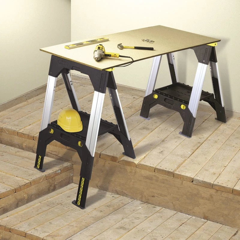 Stanley FatMax 1-92-980 cavalletti, coppia, carico fino a 1135 kg, nero