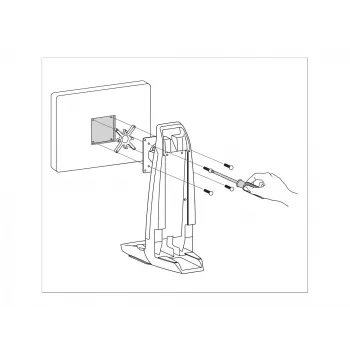 Ergotron componente di montaggio (distanziale)