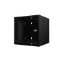Armadio da parete LOGON RSM09U30MNBL nero con serratura a chiave