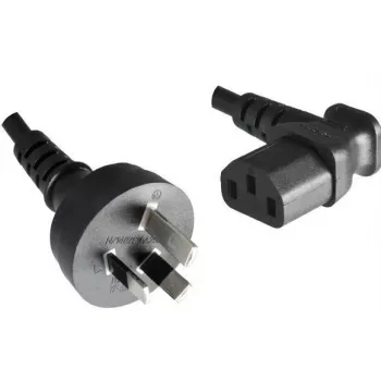 Cavo di alimentazione Microconnect PE010418AUSTRALIA-A nero 1,8 m spina tipo I connettore femmina C13