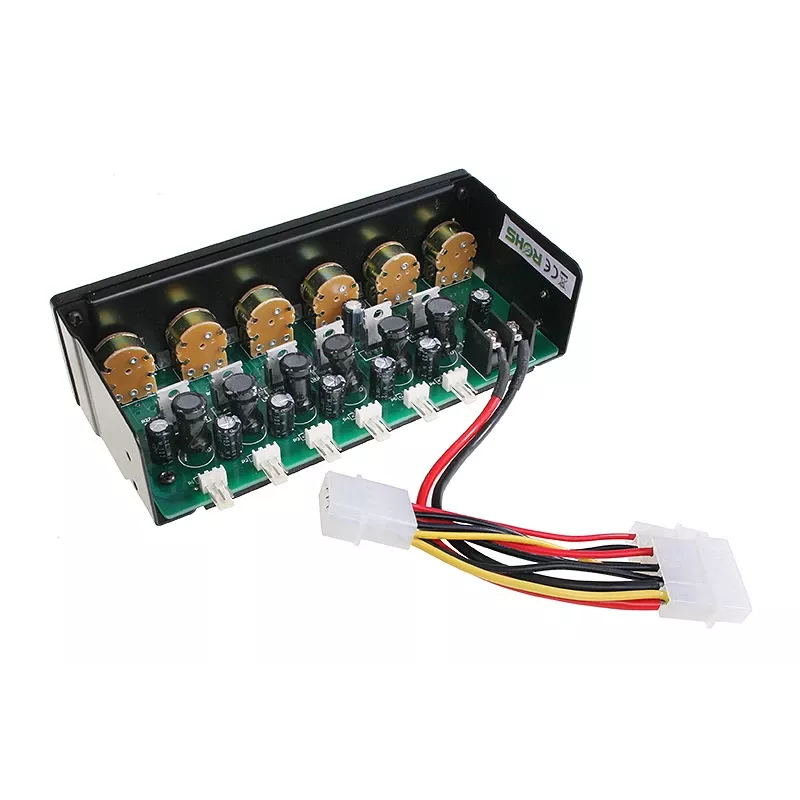 Controller ventole Lamptron FC2 4 canali 30 W (PWM/regolazione a tensione per ventole PC)