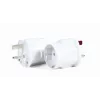 Gembird A-AC-EUFUKM-01 adattatore di rete AC, presa EU Schuko su spina UK, 13 A