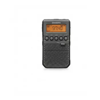 Radio digitale portatile Sangean DT-800 (USB-C) nero — DAB+/FM, design portatile