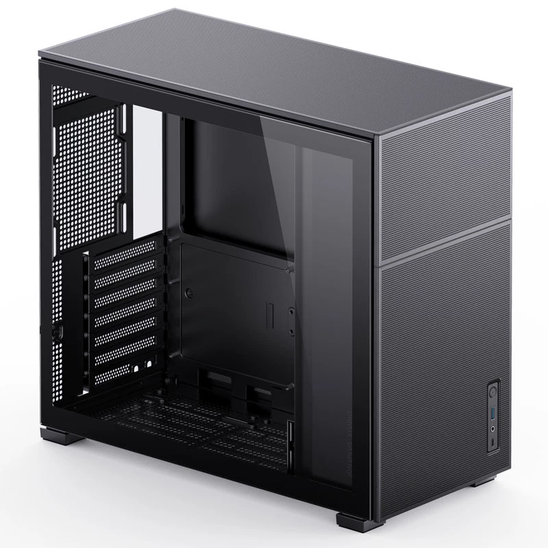 Jonsbo D41 Mesh Standard case per PC ATX – nero, vetro temperato