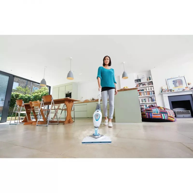 Lavapavimenti a vapore 1600W, serbatoio rimovibile 350ml, quantità variabile P