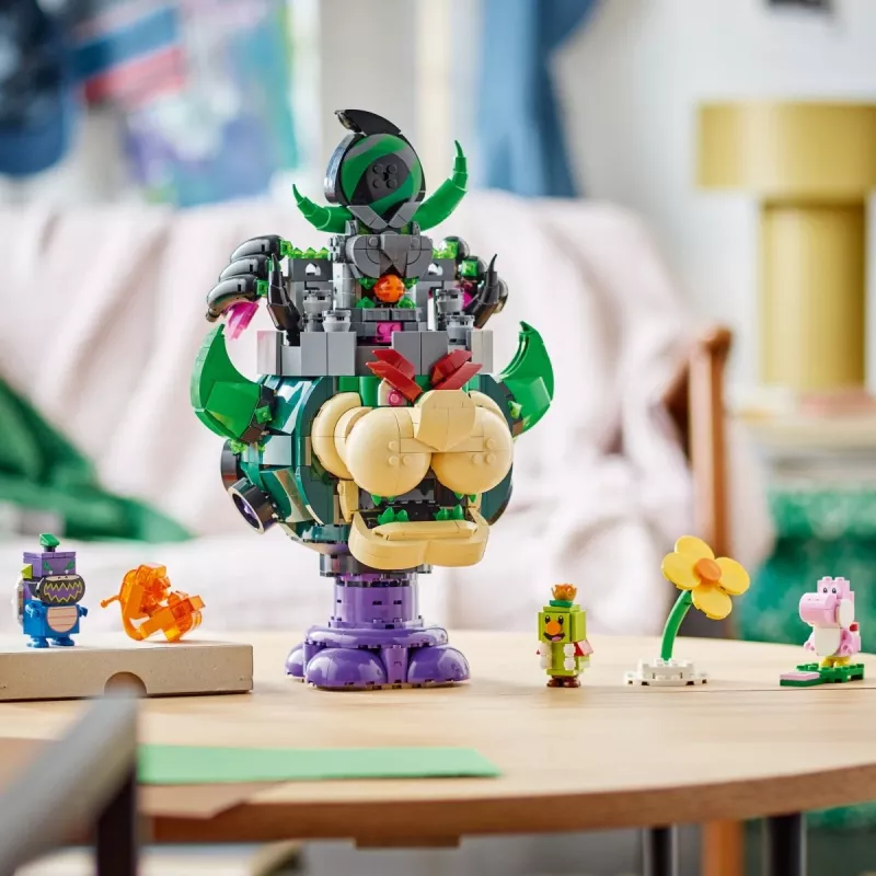 Giocattolo da costruzione LEGO Super Mario Prinz Florian & Schloss Bowser Set 72042