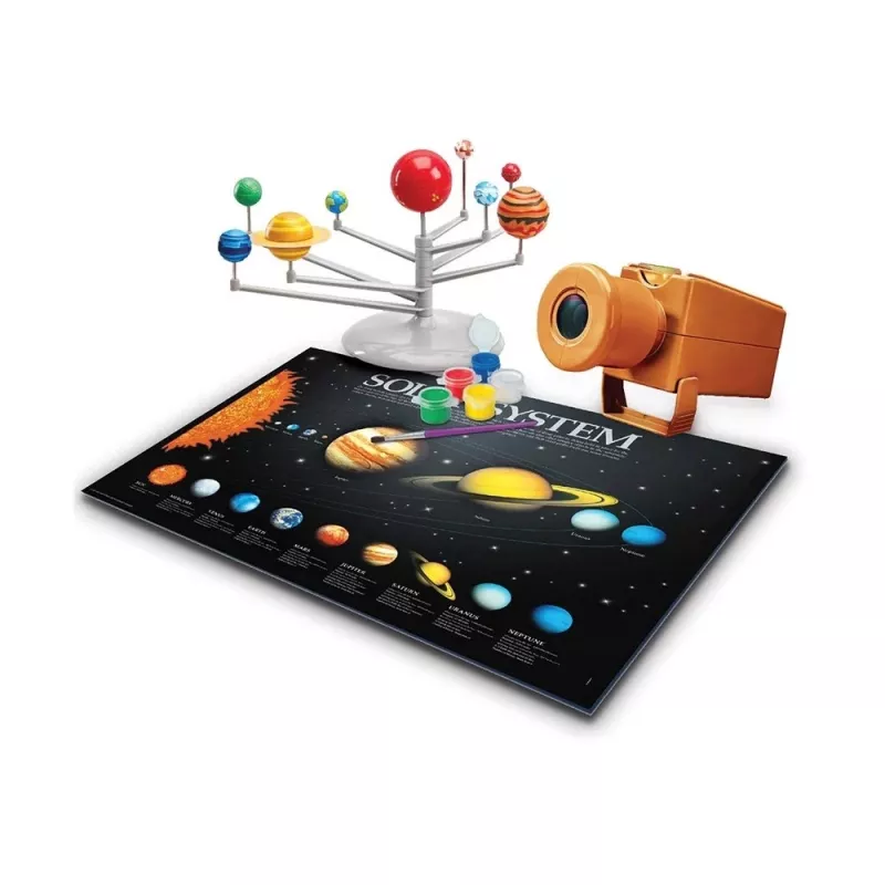 Set didattico 4m Space Exploration 5537 – pratico set didattico STEM per costruire progetti spaziali