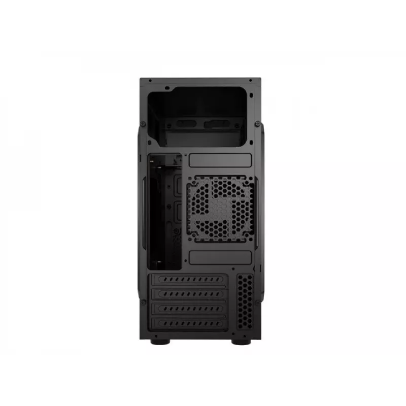 Case PC NATEC Helix Mini Tower nero — microATX/Mini-ITX, 3×3,5