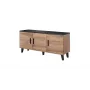 Cama sideboard LOTTA 150 3D rovere wotan + nero opaco