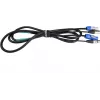 Cavo combo DMX EUROLITE 3 m con P-Con e connettori XLR 3 poli (Modello 30227782)