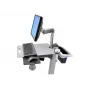 Ergotron Neo-Flex Kit cestino e maniglia - kit di montaggio (maniglia, cestino) - a due stadi, Grigio - per montaggio su carrello - per P/N: 24-205-214, 24-206-214 (97-545)