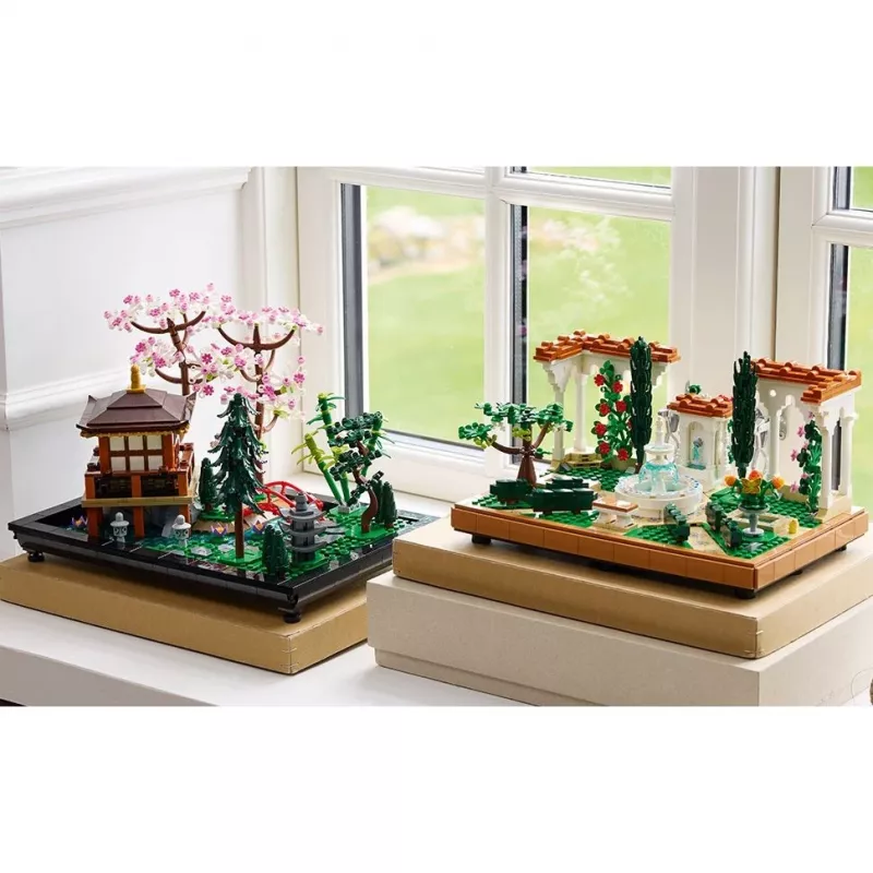 LEGO ICONS 10359 Giardino con fontana