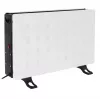 Convettore elettrico NOVEEN CH8000 — 2000 W, 3 livelli di potenza, timer, telecomando, bianco