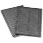 Piastra grill superiore, rigata / motivo waffle (antracite, per grill da contatto PG 4.3, PG 4.4)