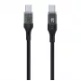 Fixed | Cavo USB-C/USB-C con display, supporto PD, 2m, USB 2.0, 100W | FIXDD-CC2-BK