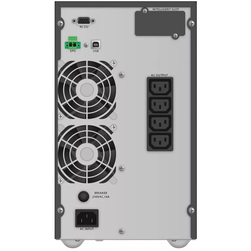 PowerWalker VFI 2000 TG doppia conversione (online) 2 kVA 1800 W 4 prese