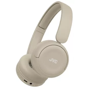 Cuffie JVC HA-S59W con filo e wireless fascia musica/quotidiano USB Type-C Bluetooth beige