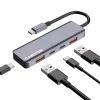 Canyon DS-18 - Hub USB-C - 5 porte - 1x USB-C 5V DC ricarica - 2x USB-C - 10 Gbit/s - 2x USB 3.2