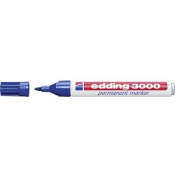 Pennarello indelebile Edding 3000 blu 10 pezzi