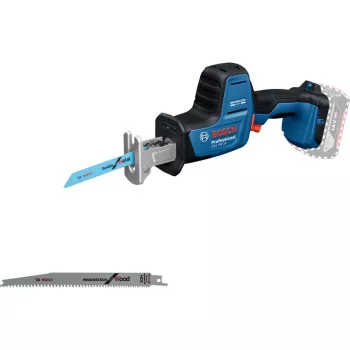 Seghetto alternativo a batteria GSA 18V-24 Professional solo, 18 Volt (blu/nero, senza batteria e caricabatterie)