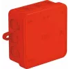 Scatola di derivazione per cavi 85x85x40 PE rosso A 11 H (2000164)