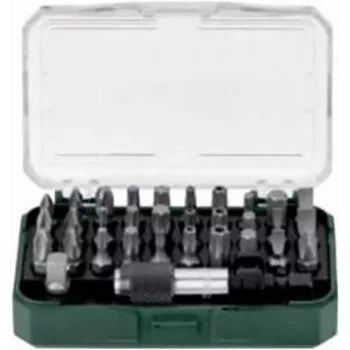 Set di punte Metabo 626697000 — 32 pezzi, inserti misti per avvitare e forare