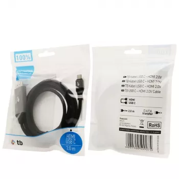 Cavo TB HDMI 2.0V - USB 3.1 Type-C (AKTBXVH1P20C20B)